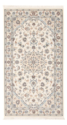 Persisk tæppe - Nain - Premium - 138 x 76 cm - creme