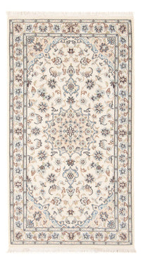 Persisk tæppe - Nain - Premium - 138 x 76 cm - creme
