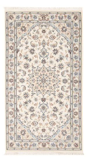 Persisk tæppe - Nain - Premium - 138 x 76 cm - creme