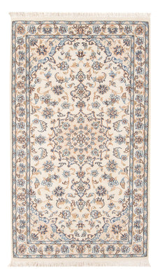 Persisk tæppe - Nain - Premium - 137 x 76 cm - creme