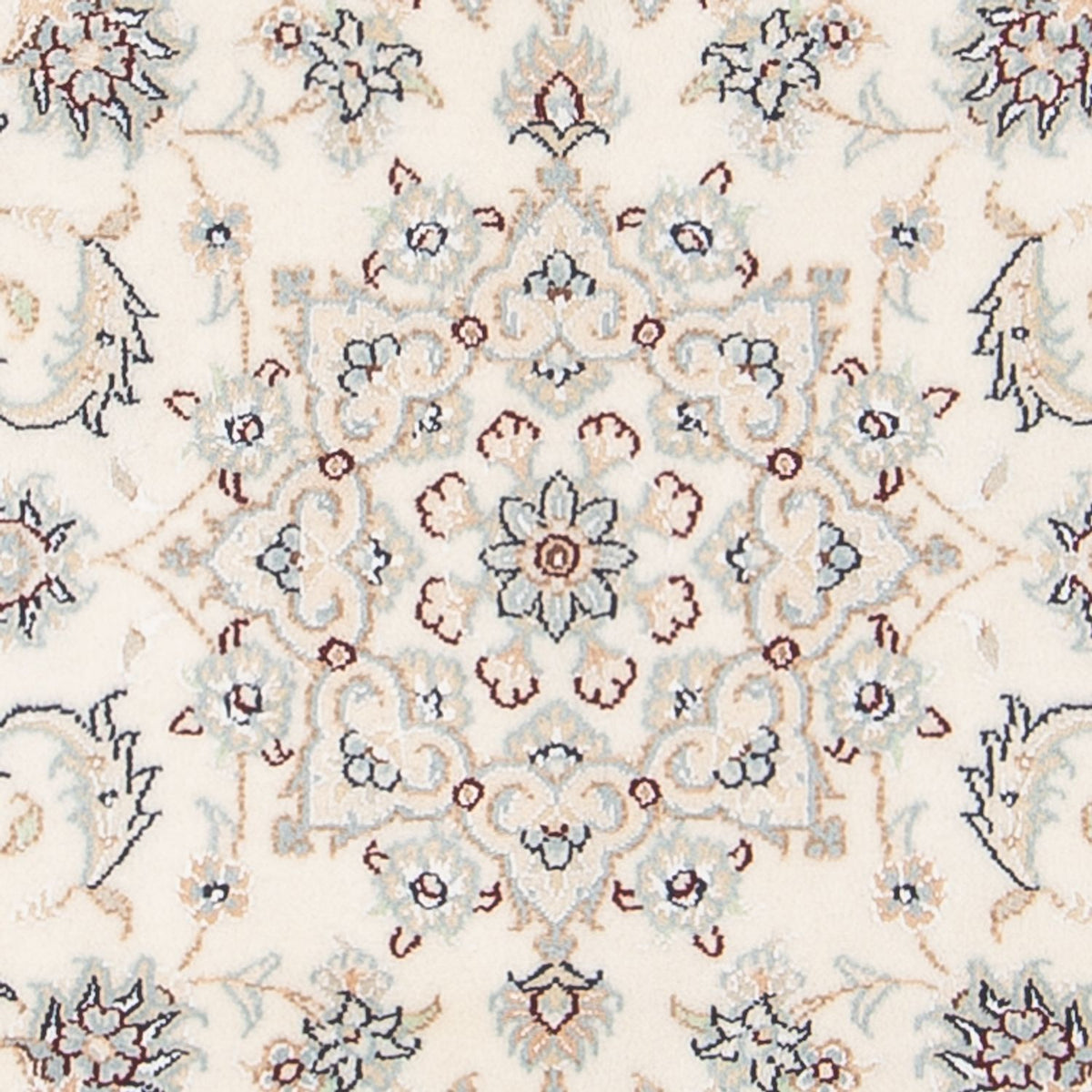 Persisk tæppe - Nain - Premium - 118 x 79 cm - creme