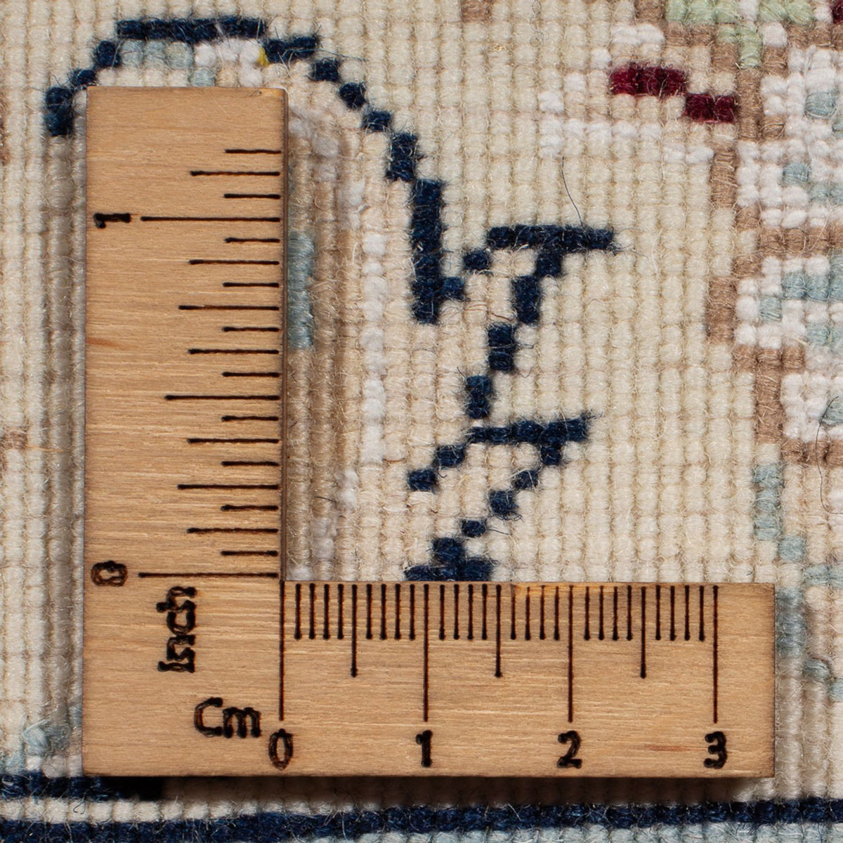 Persisk tæppe - Nain - Premium - 118 x 79 cm - creme