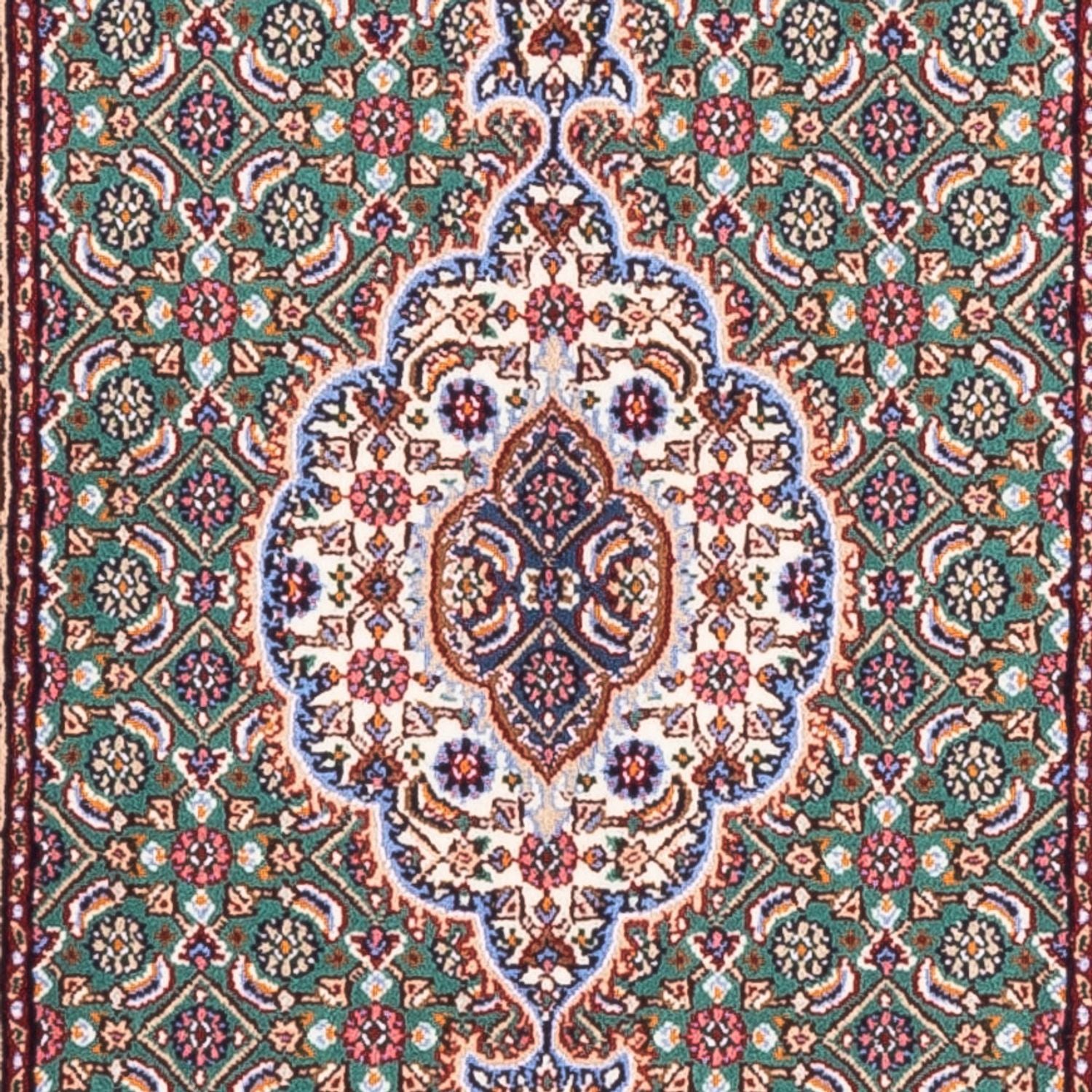 Persisk tæppe - Classic - Royal - 132 x 80 cm - lysegrøn