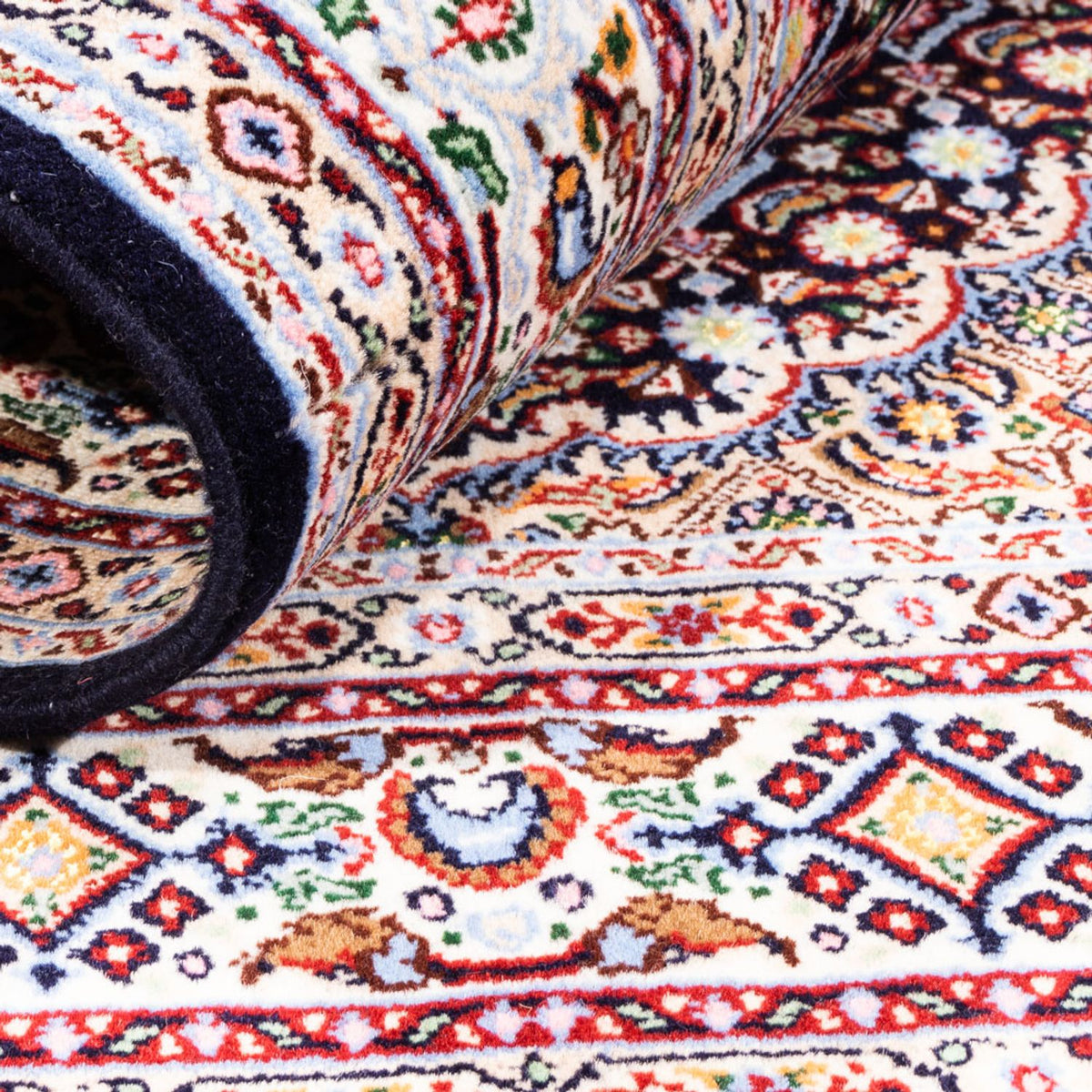 Persisk tæppe - Classic - 129 x 78 cm - flerfarvet