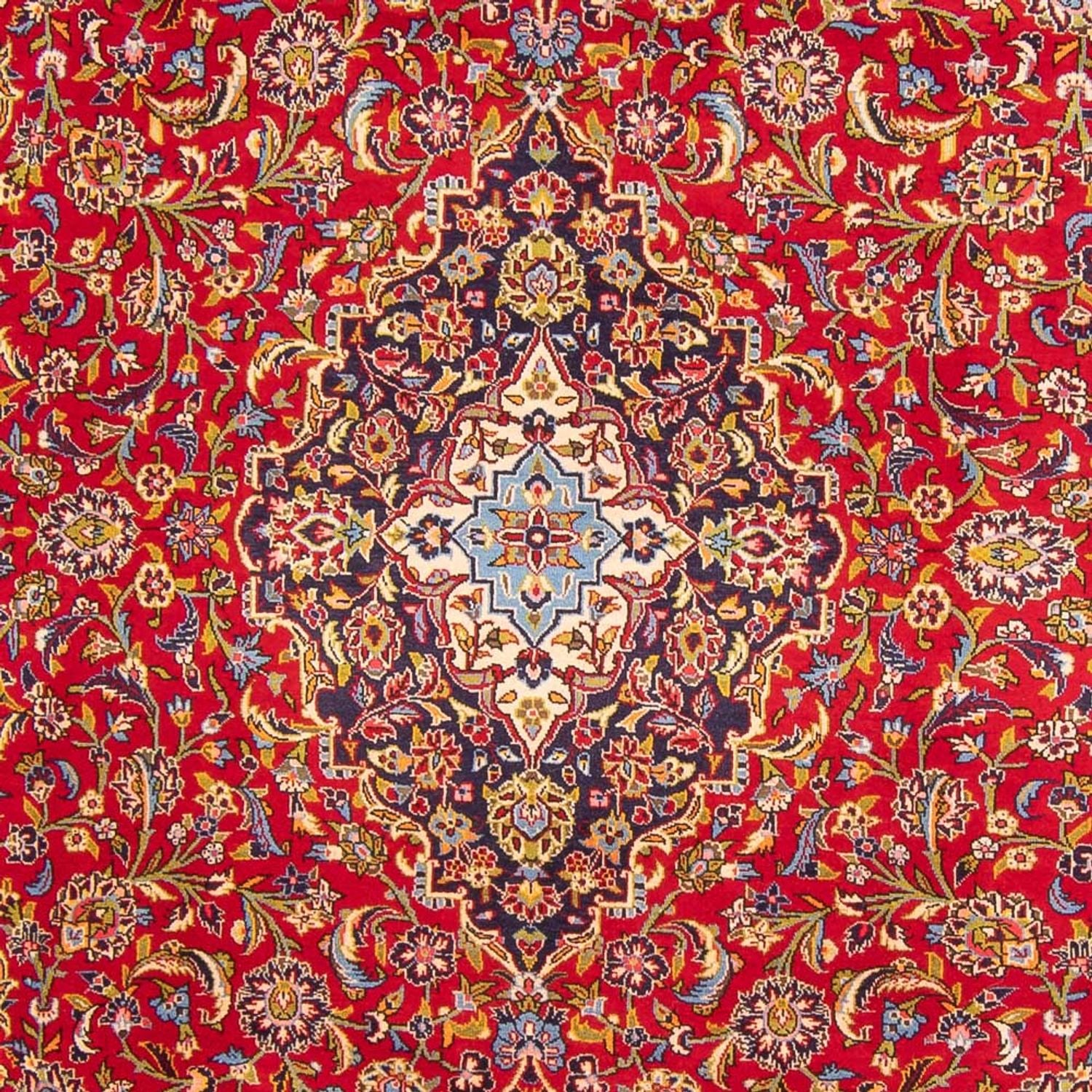 Persisk tæppe - Keshan - 288 x 206 cm - rød
