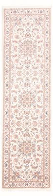 Løber Persisk tæppe - Tabriz - Royal - 296 x 80 cm - creme