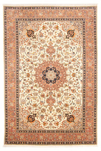 Persisk tæppe - Tabriz - Royal - 285 x 180 cm - creme