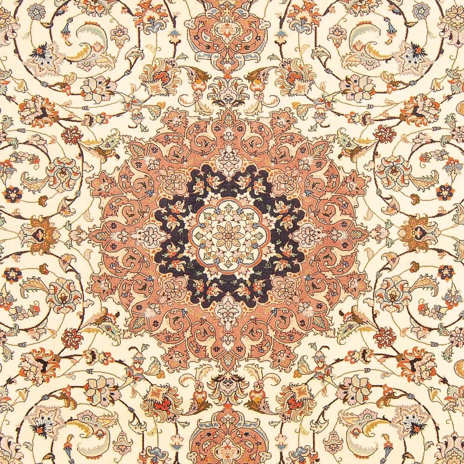 Persisk tæppe - Tabriz - Royal - 285 x 180 cm - creme