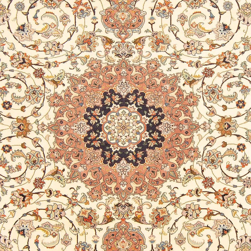 Persisk tæppe - Tabriz - Royal - 285 x 180 cm - creme