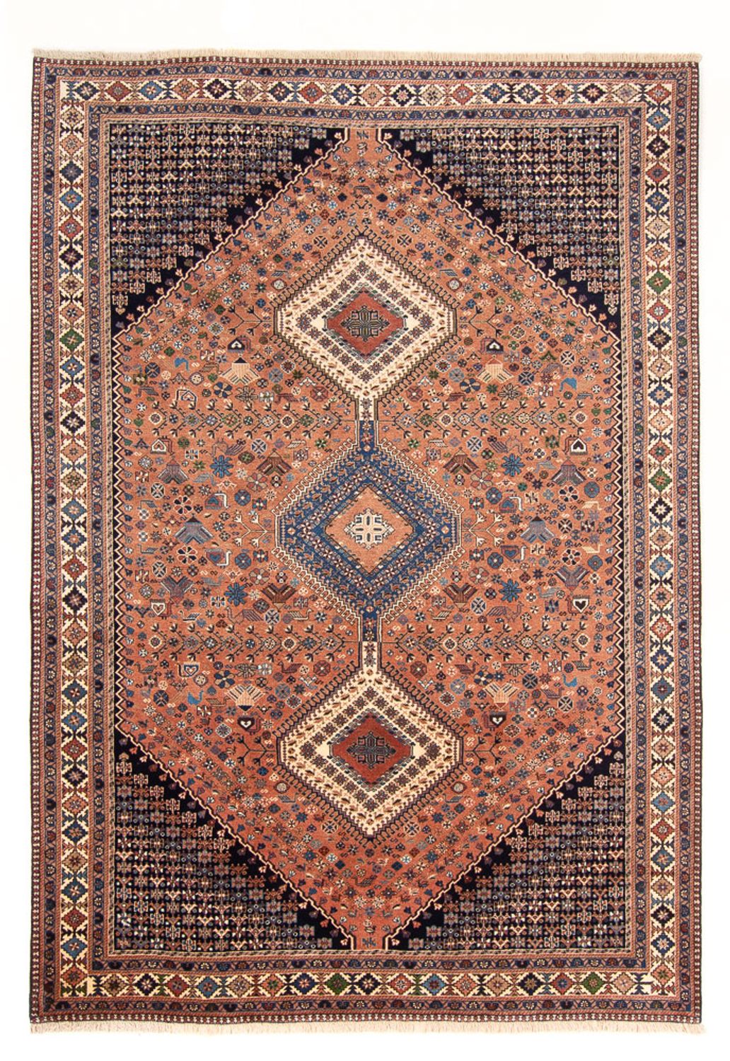Persisk tæppe - Nomadisk - 295 x 200 cm - rød