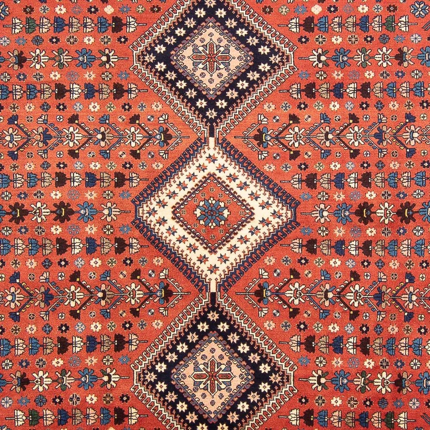 Persisk tæppe - Nomadisk - 304 x 202 cm - rød