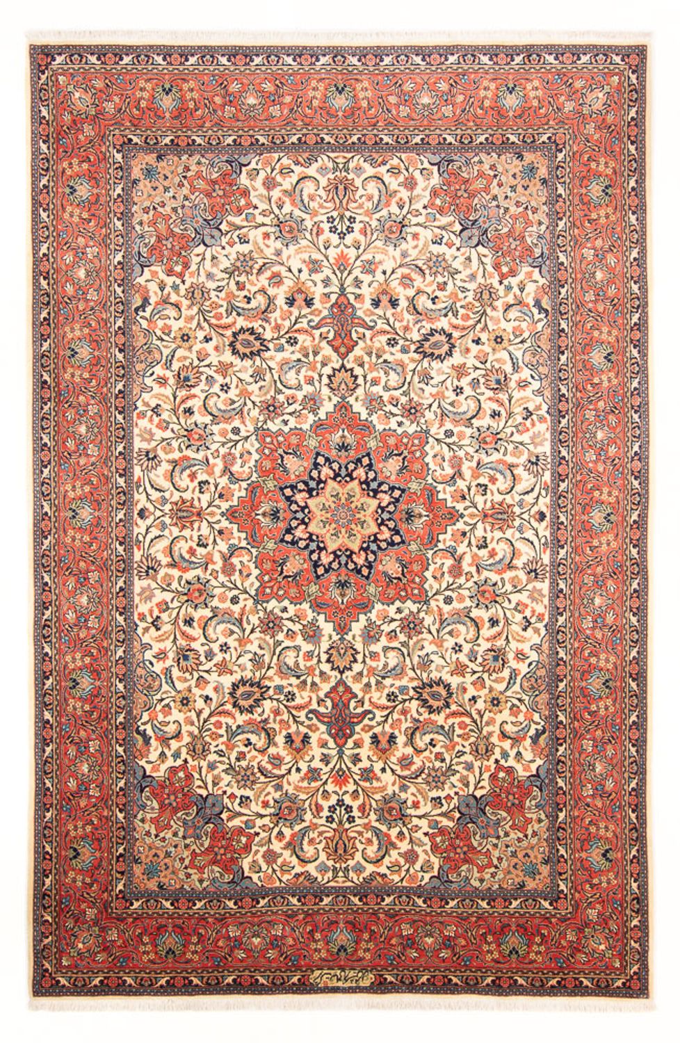 Persisk tæppe - Classic - 305 x 200 cm - creme