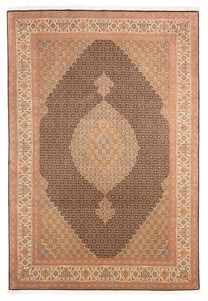 Persisk tæppe - Tabriz - Royal - 297 x 200 cm - mørkeblå