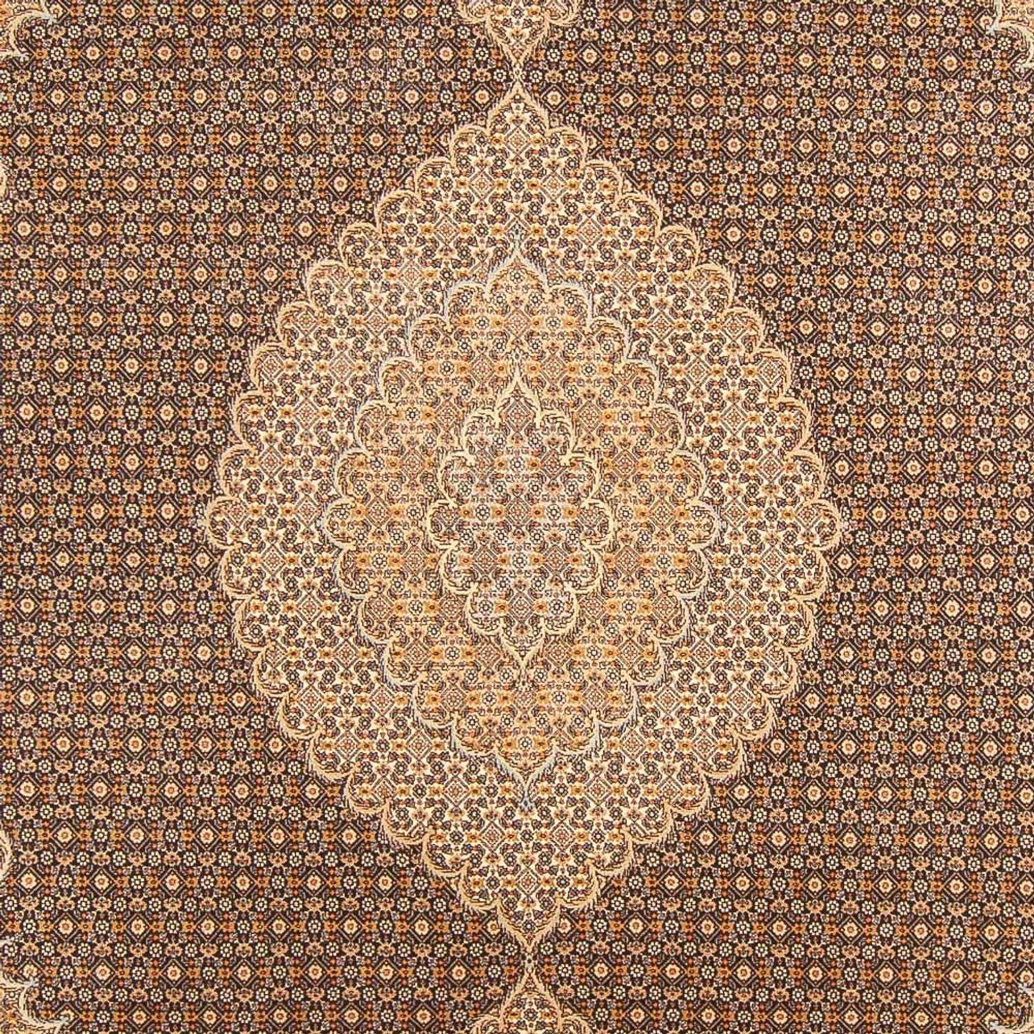 Persisk tæppe - Tabriz - Royal - 297 x 200 cm - mørkeblå