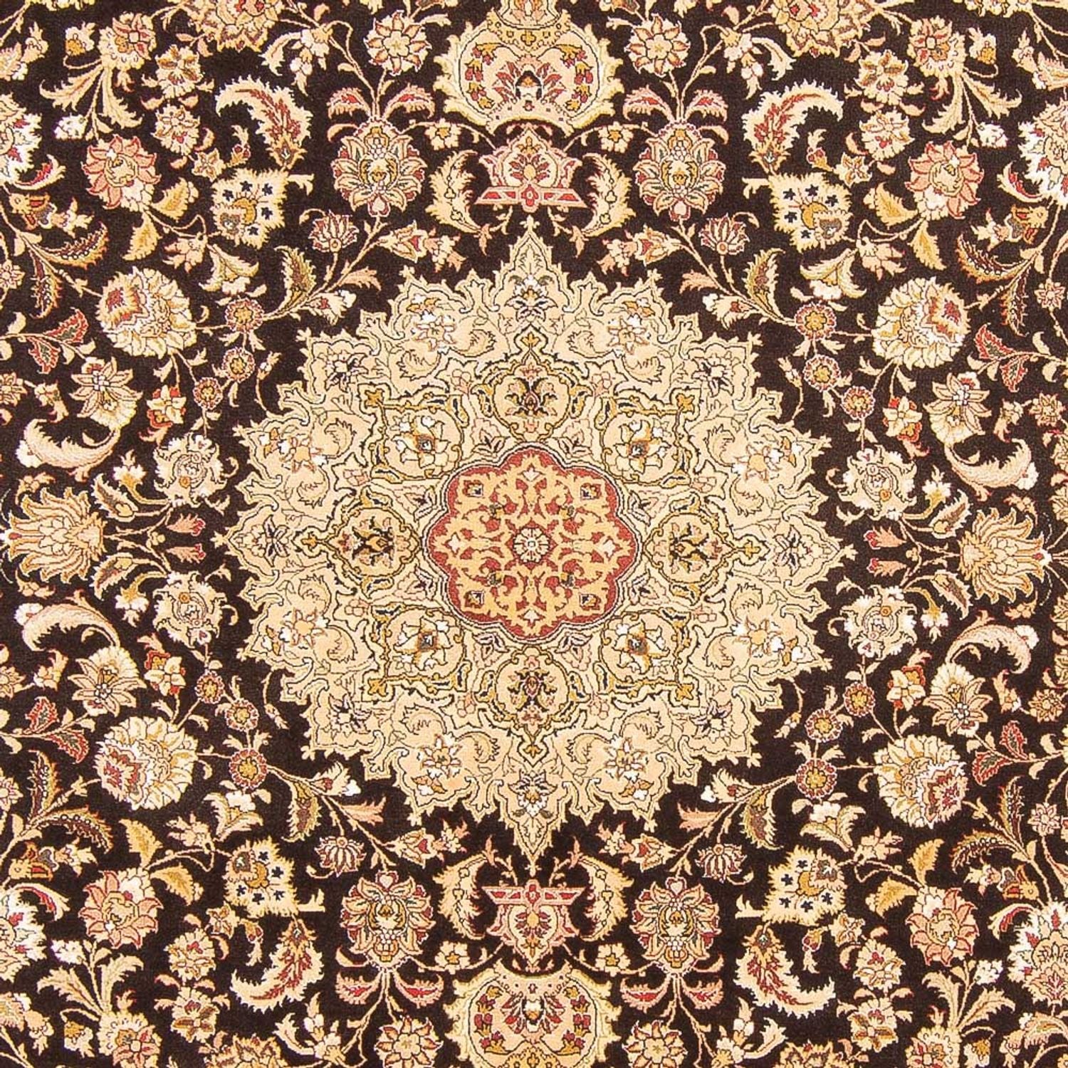 Persisk tæppe - Tabriz - Royal - 296 x 196 cm - mørkeblå