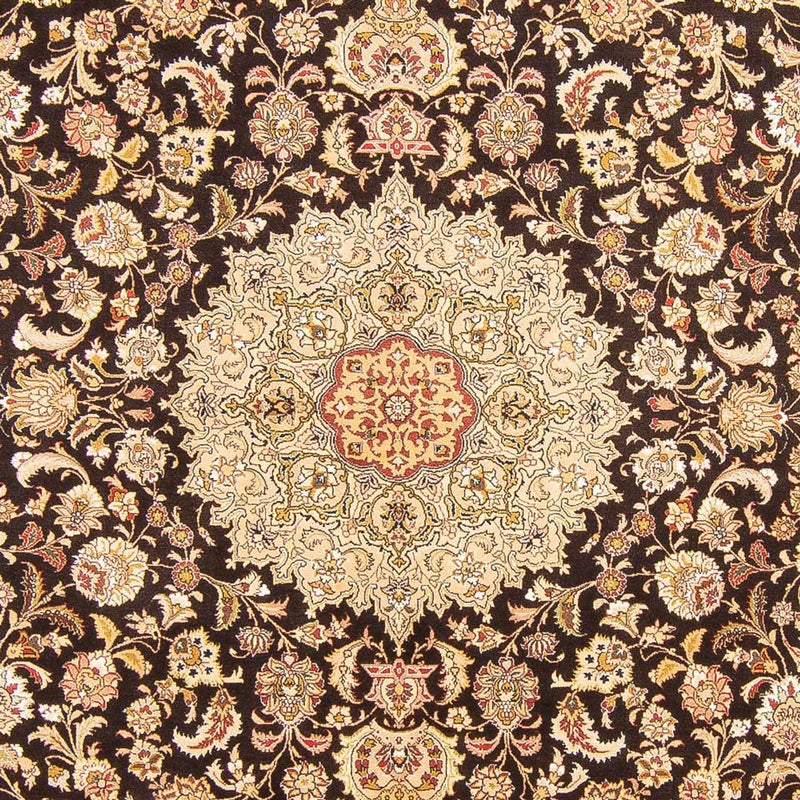 Persisk tæppe - Tabriz - Royal - 296 x 196 cm - mørkeblå