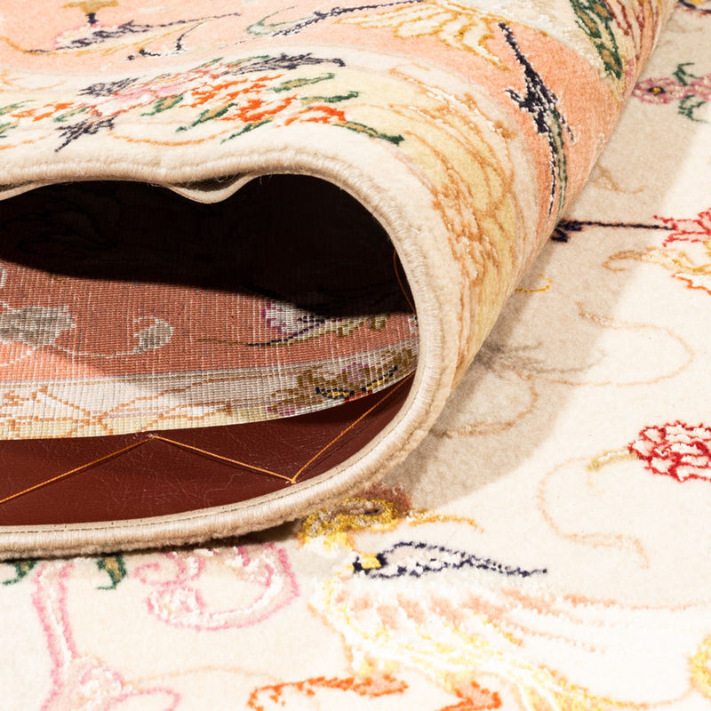 Persisk tæppe - Tabriz - Royal firkantet  - 205 x 203 cm - creme