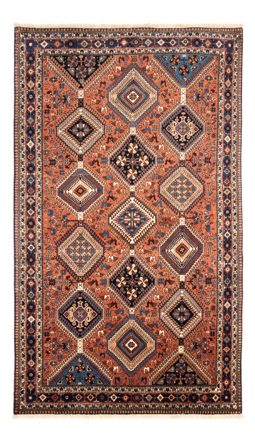 Persisk tæppe - Nomadisk - 244 x 153 cm - rød