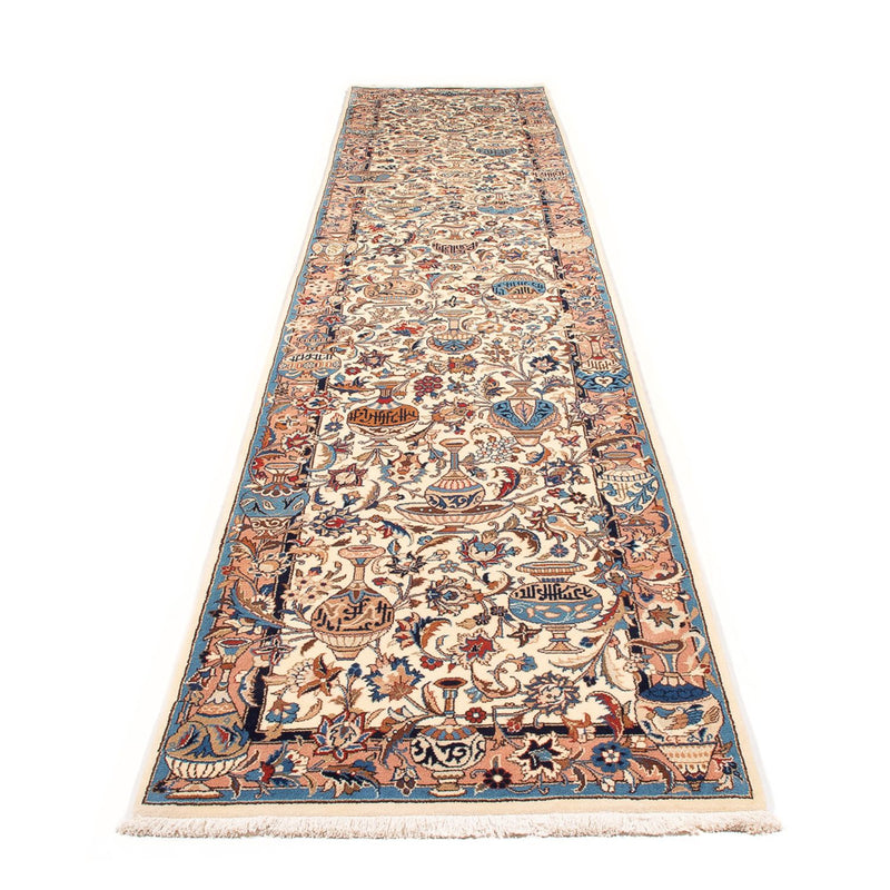 Løber Persisk tæppe - Classic - 402 x 83 cm - beige