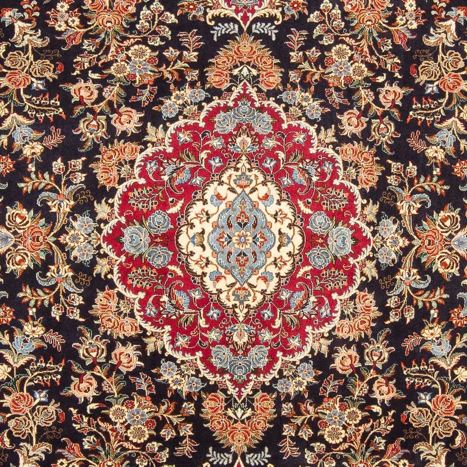 Persisk tæppe - Classic - 312 x 223 cm - mørkeblå