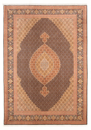 Persisk tæppe - Tabriz - Royal - 297 x 200 cm - mørkeblå
