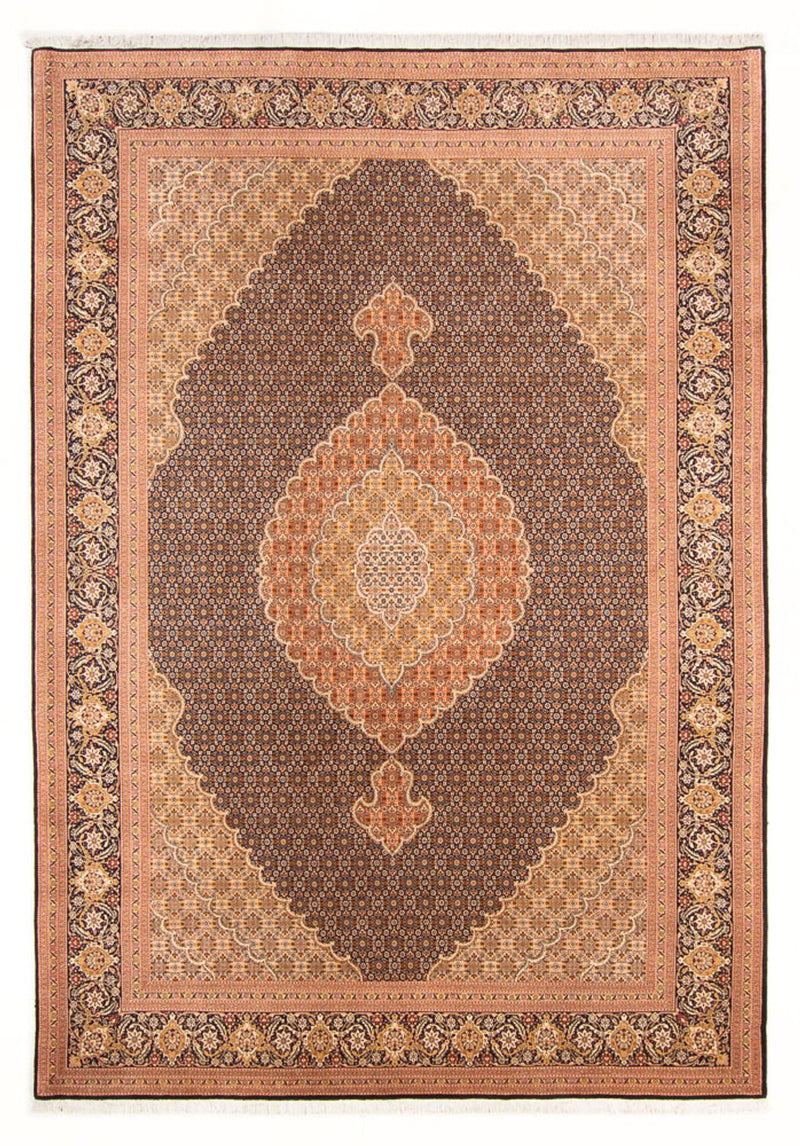 Persisk tæppe - Tabriz - Royal - 297 x 200 cm - mørkeblå
