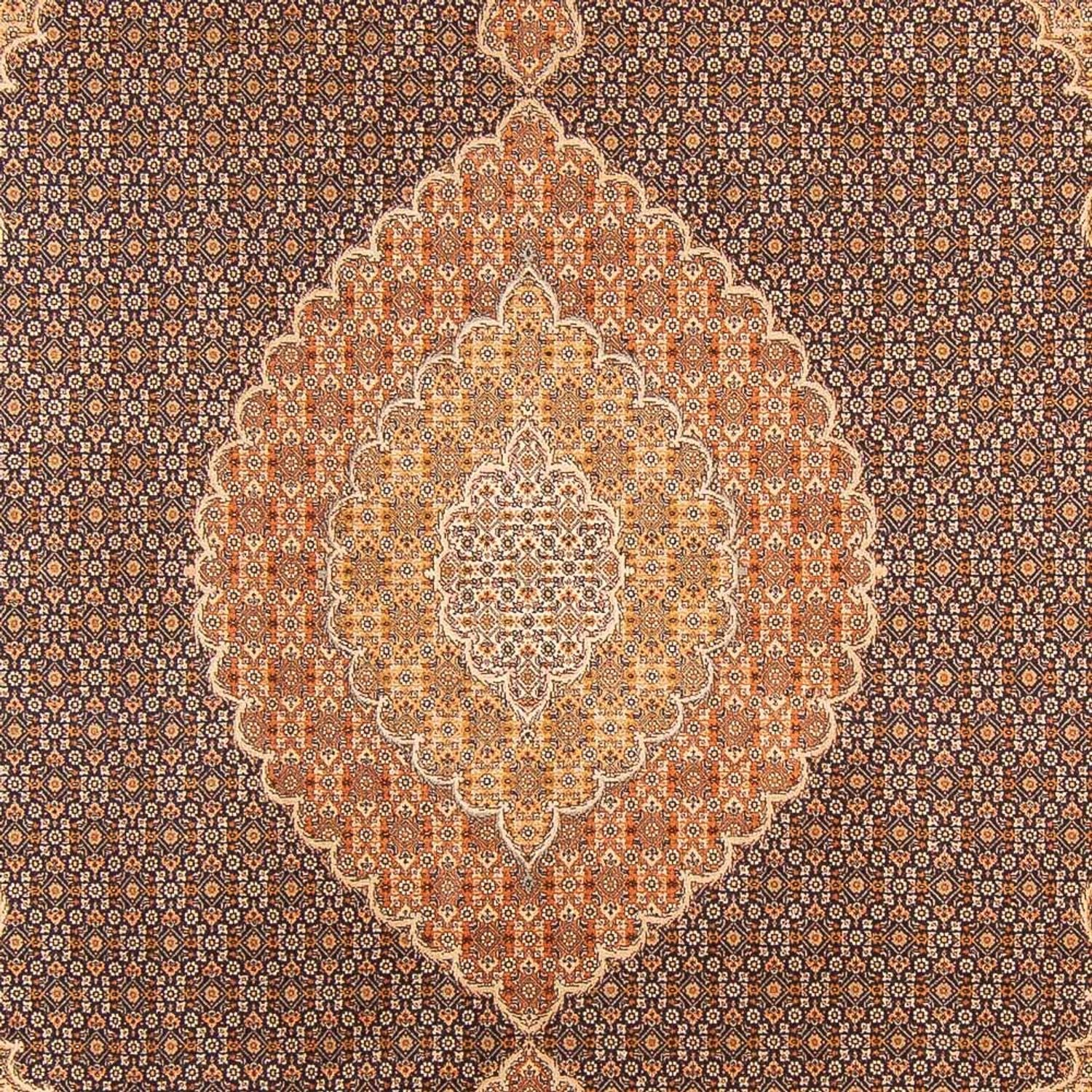 Persisk tæppe - Tabriz - Royal - 297 x 200 cm - mørkeblå