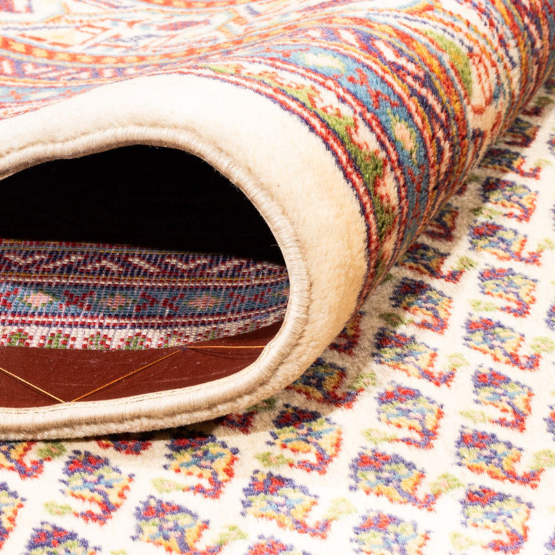 Persisk tæppe - Mir - 254 x 213 cm - lys beige
