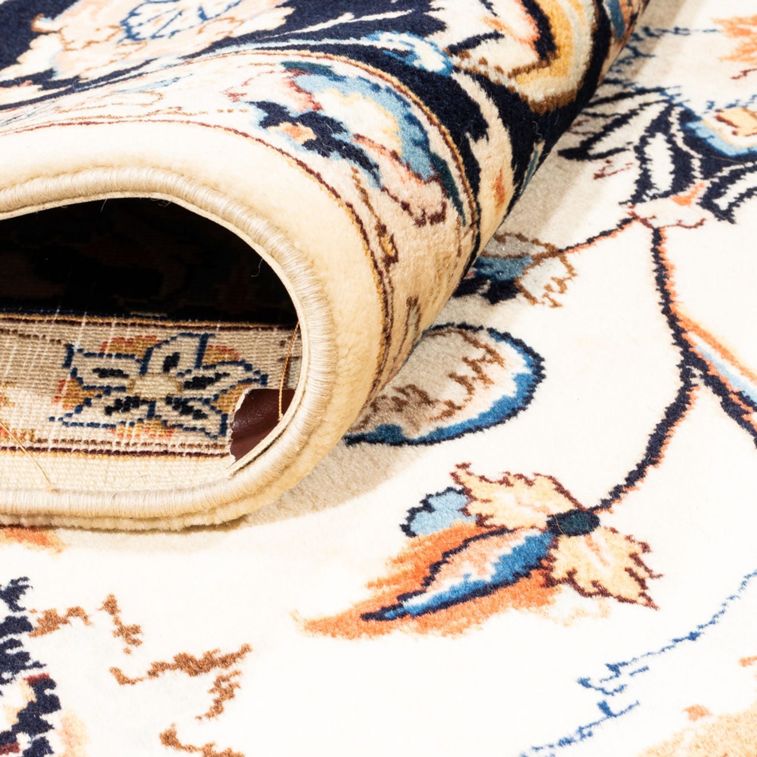 Persisk tæppe - Classic - 296 x 197 cm - lys beige