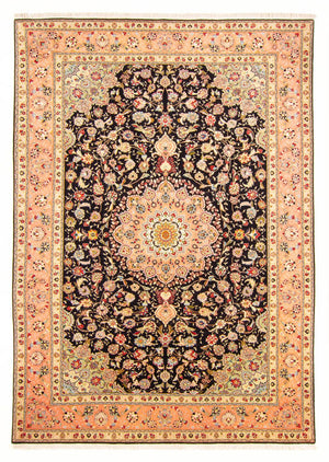 Persisk tæppe - Tabriz - Royal - 293 x 207 cm - mørkeblå