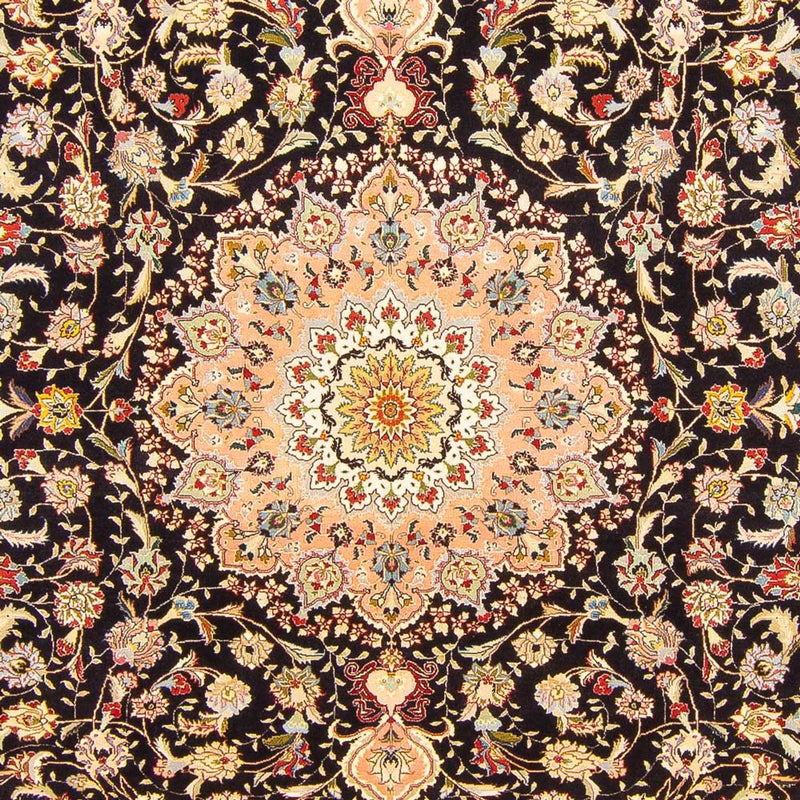 Persisk tæppe - Tabriz - Royal - 293 x 207 cm - mørkeblå