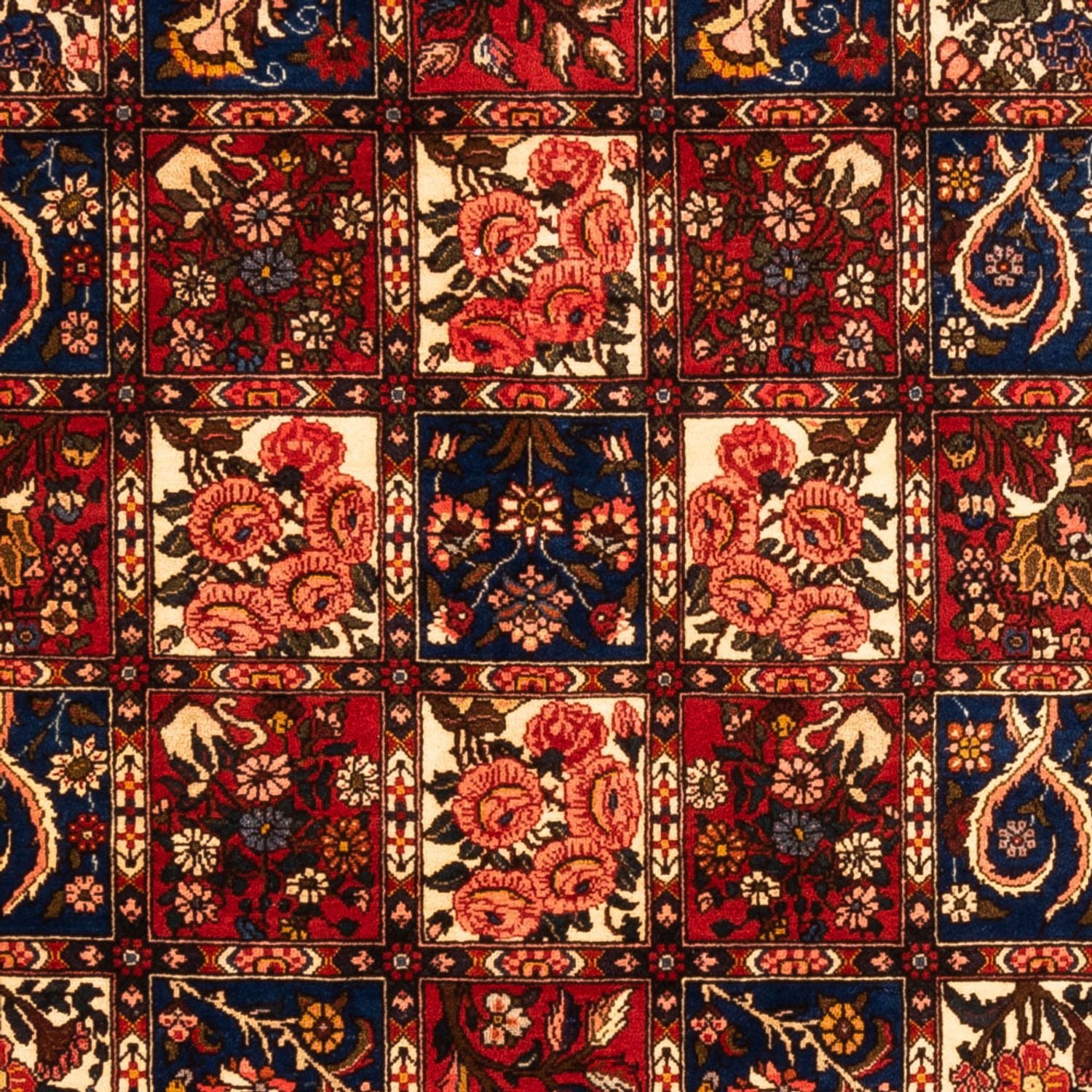 Persisk tæppe - Nomadisk - 260 x 157 cm - flerfarvet