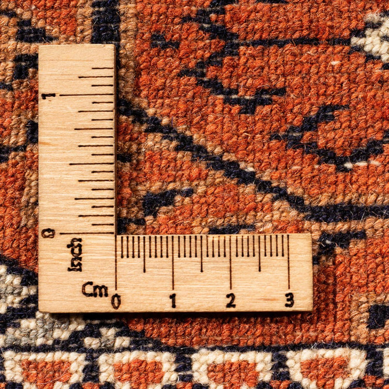 Turkaman-tæppe - 305 x 205 cm - mørk beige