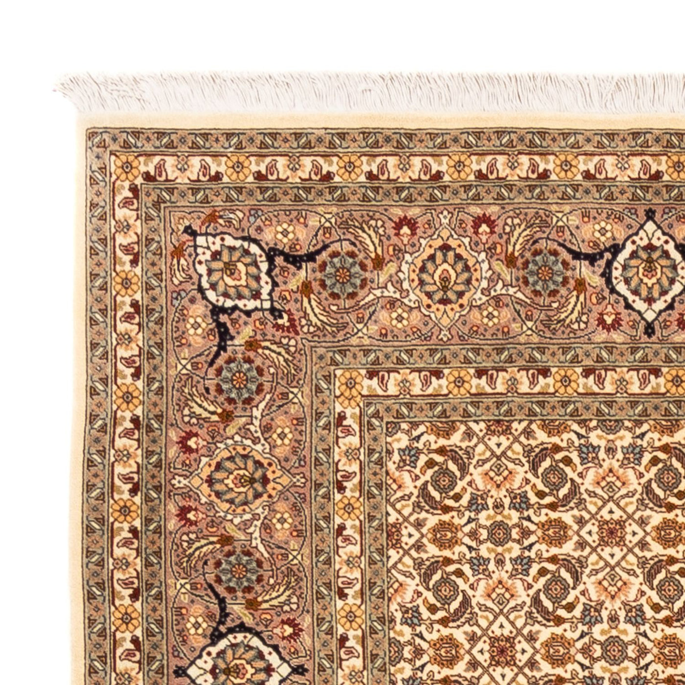 Tabriz - 50 Raj Tæppe 206x204cm - Persisk tæppe