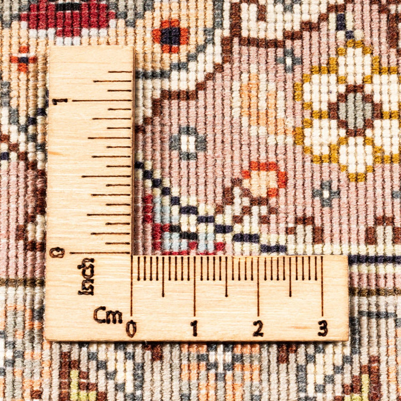 Persisk tæppe - Tabriz - Royal firkantet  - 206 x 204 cm - mørk beige