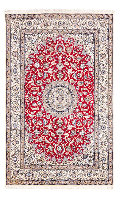 Nain Tæppe 156x246cm - Persisk tæppe - rød