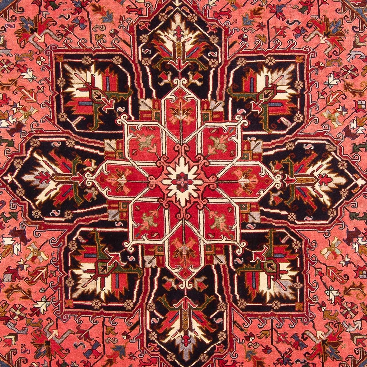 Persisk tæppe - Nomadisk - 308 x 202 cm - rød