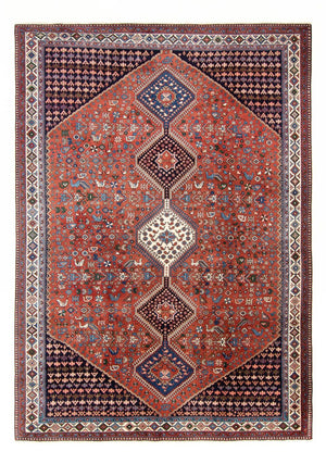 Persisk tæppe - Nomadisk - 298 x 204 cm - rød