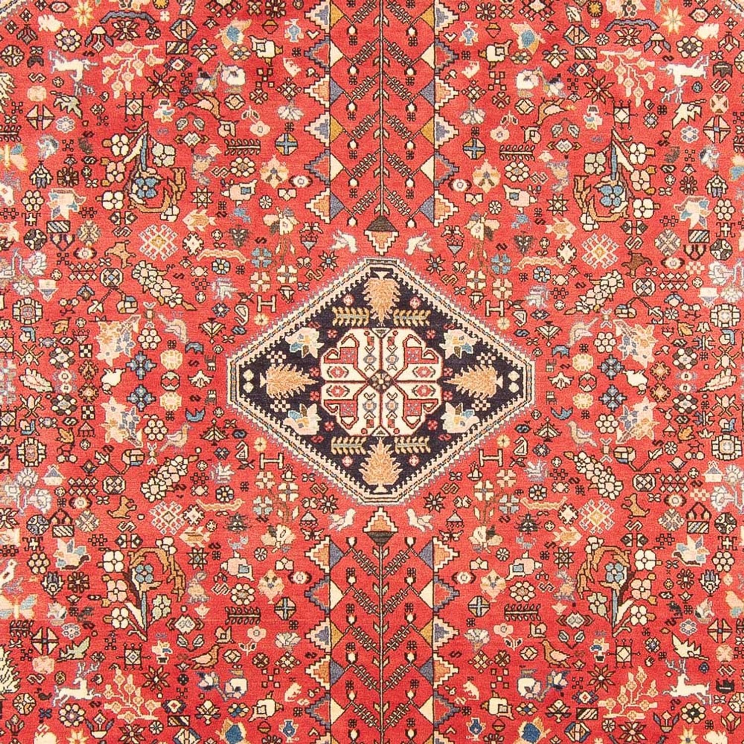 Persisk tæppe - Nomadisk - 308 x 205 cm - rød