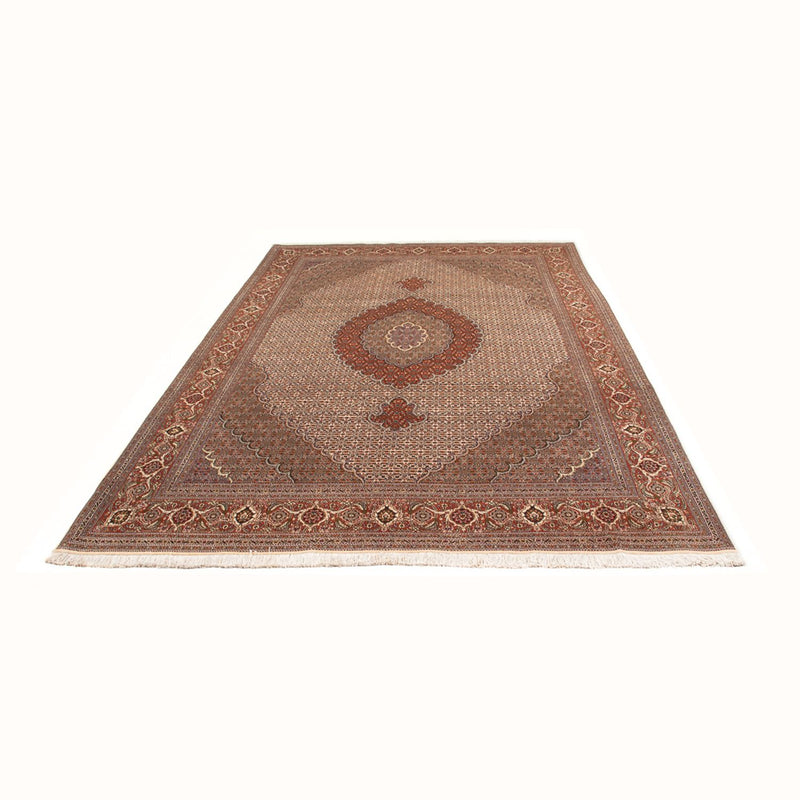 Persisk tæppe - Tabriz - Royal - 304 x 195 cm - mørk beige