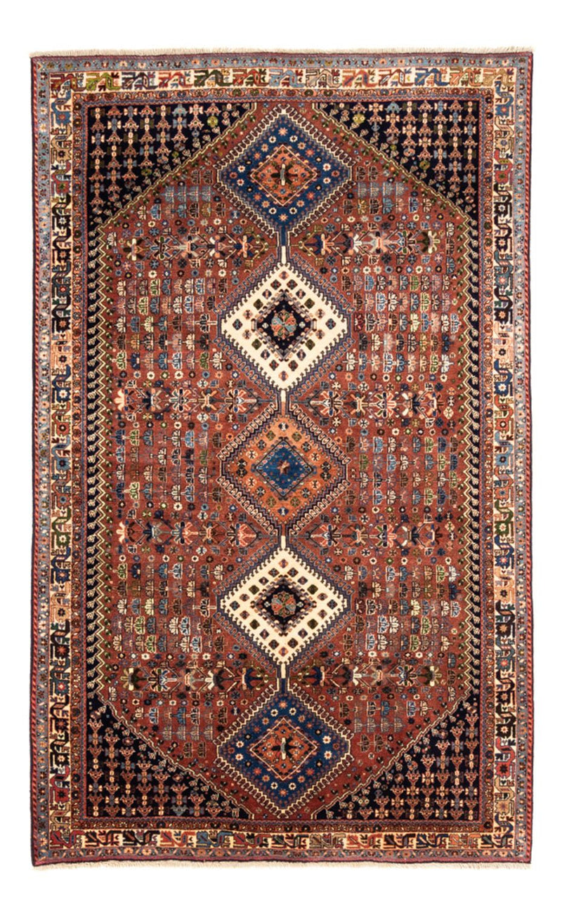Løber Persisk tæppe - Nomadisk - 230 x 146 cm - rød
