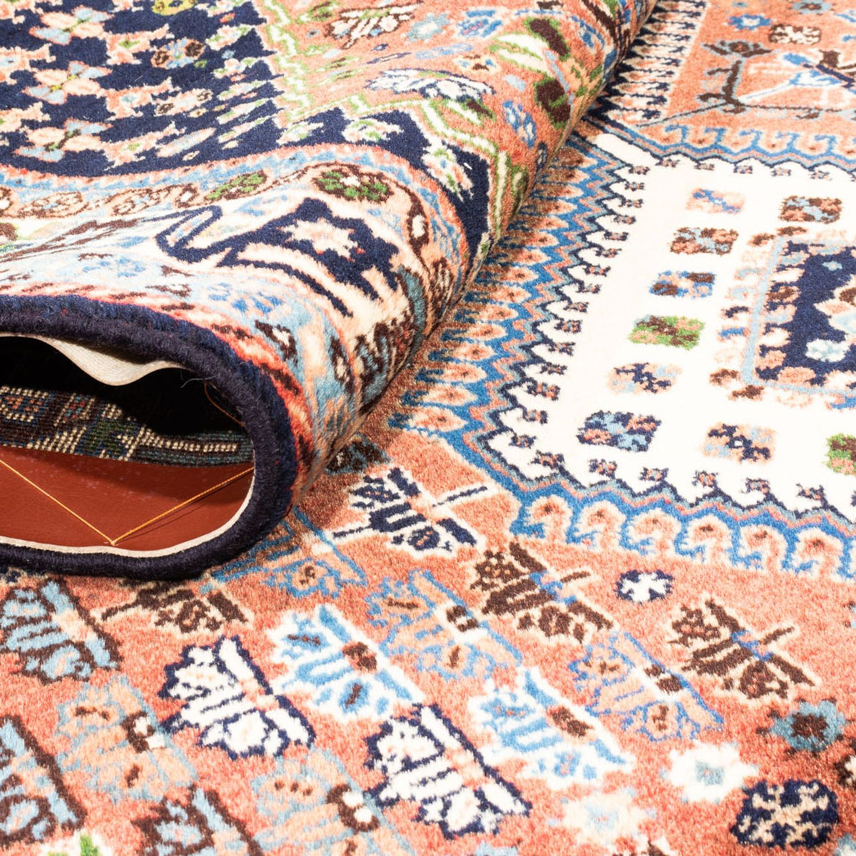 Løber Persisk tæppe - Nomadisk - 230 x 146 cm - rød