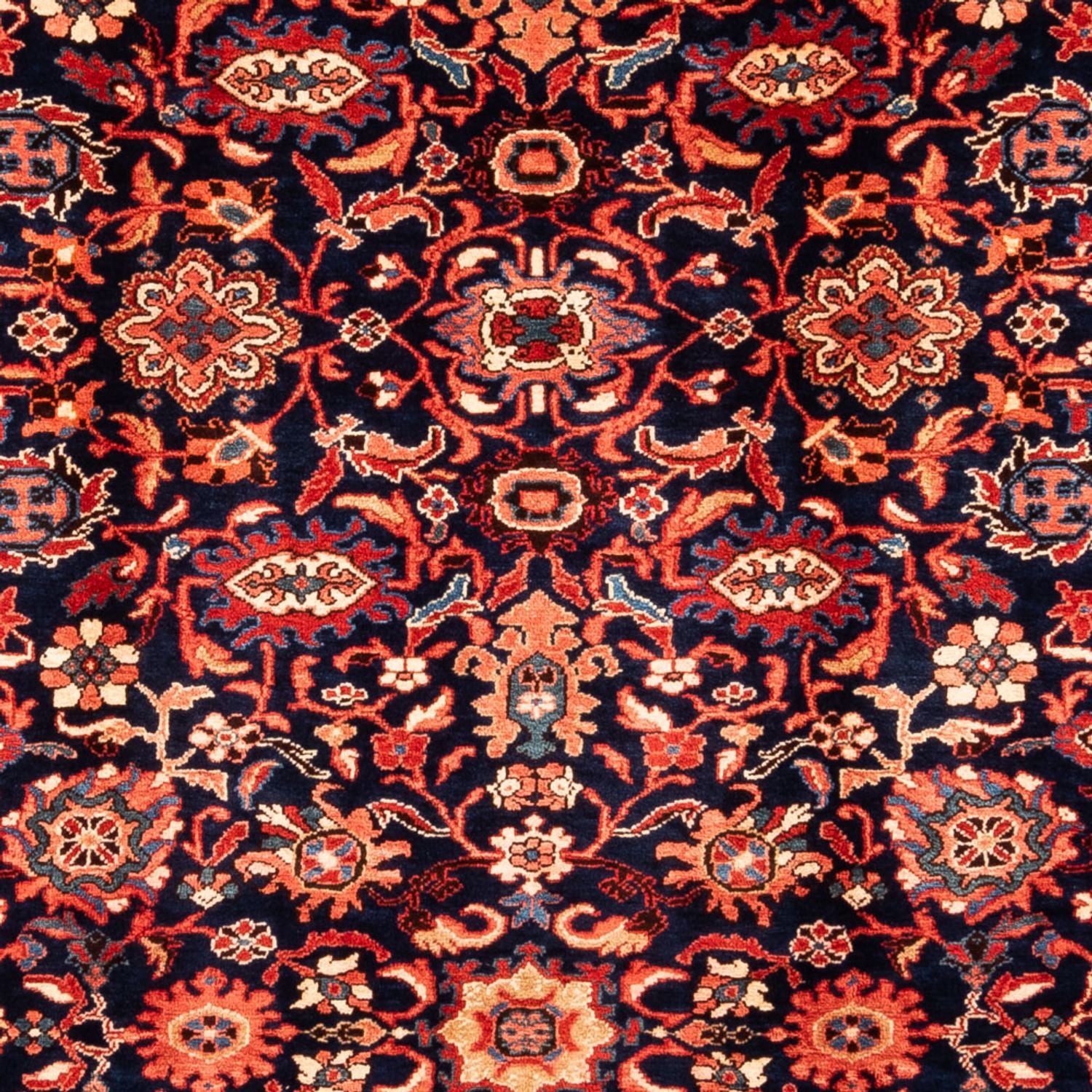Persisk tæppe - Nomadisk - 316 x 211 cm - bordeaux rød