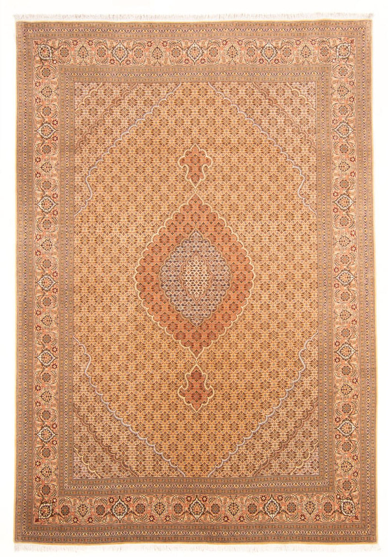 Persisk tæppe - Tabriz - Royal - 300 x 200 cm - lys beige