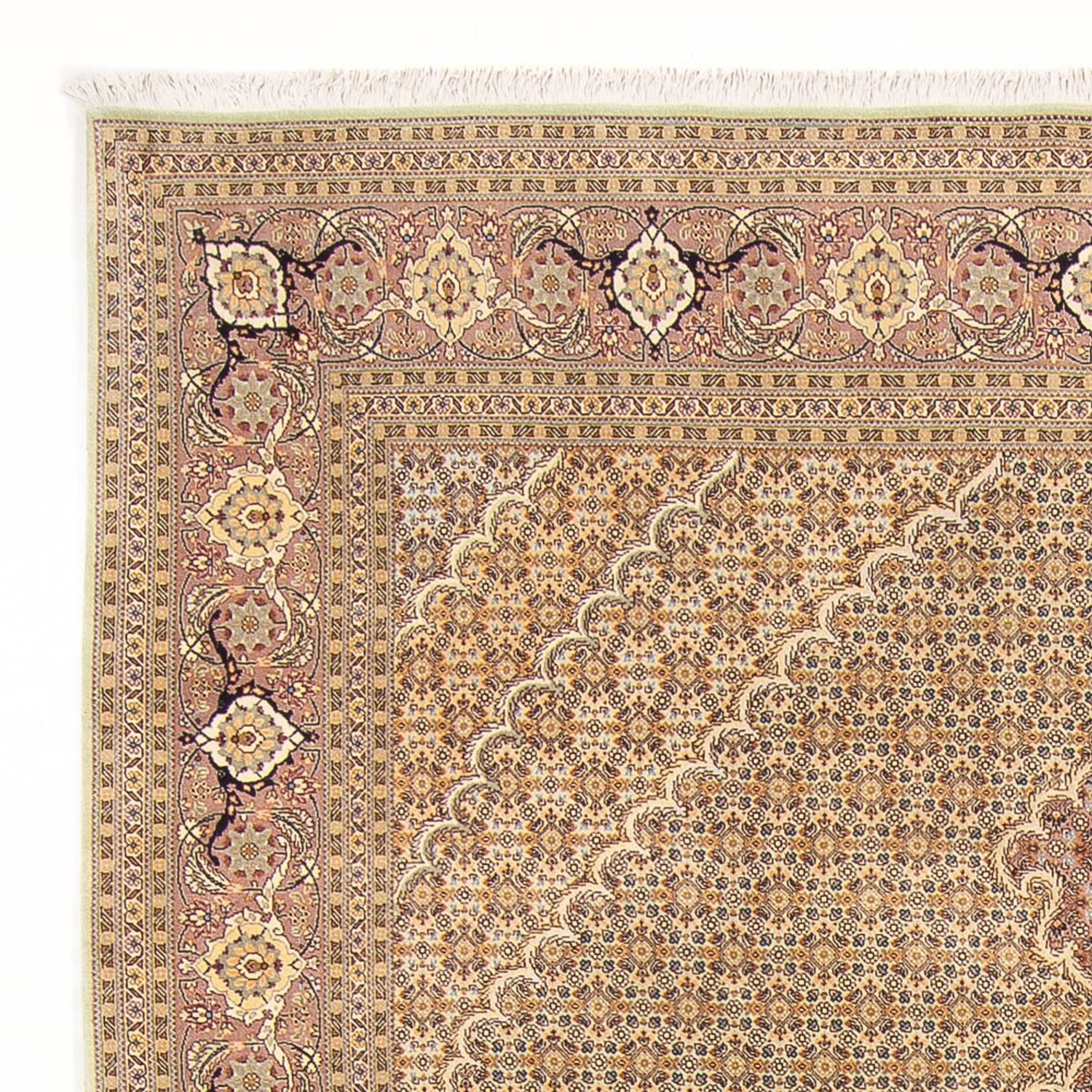 Persisk tæppe - Tabriz - Royal - 300 x 200 cm - sand