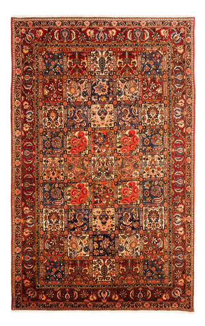 Persisk tæppe - Nomadisk - 255 x 158 cm - flerfarvet