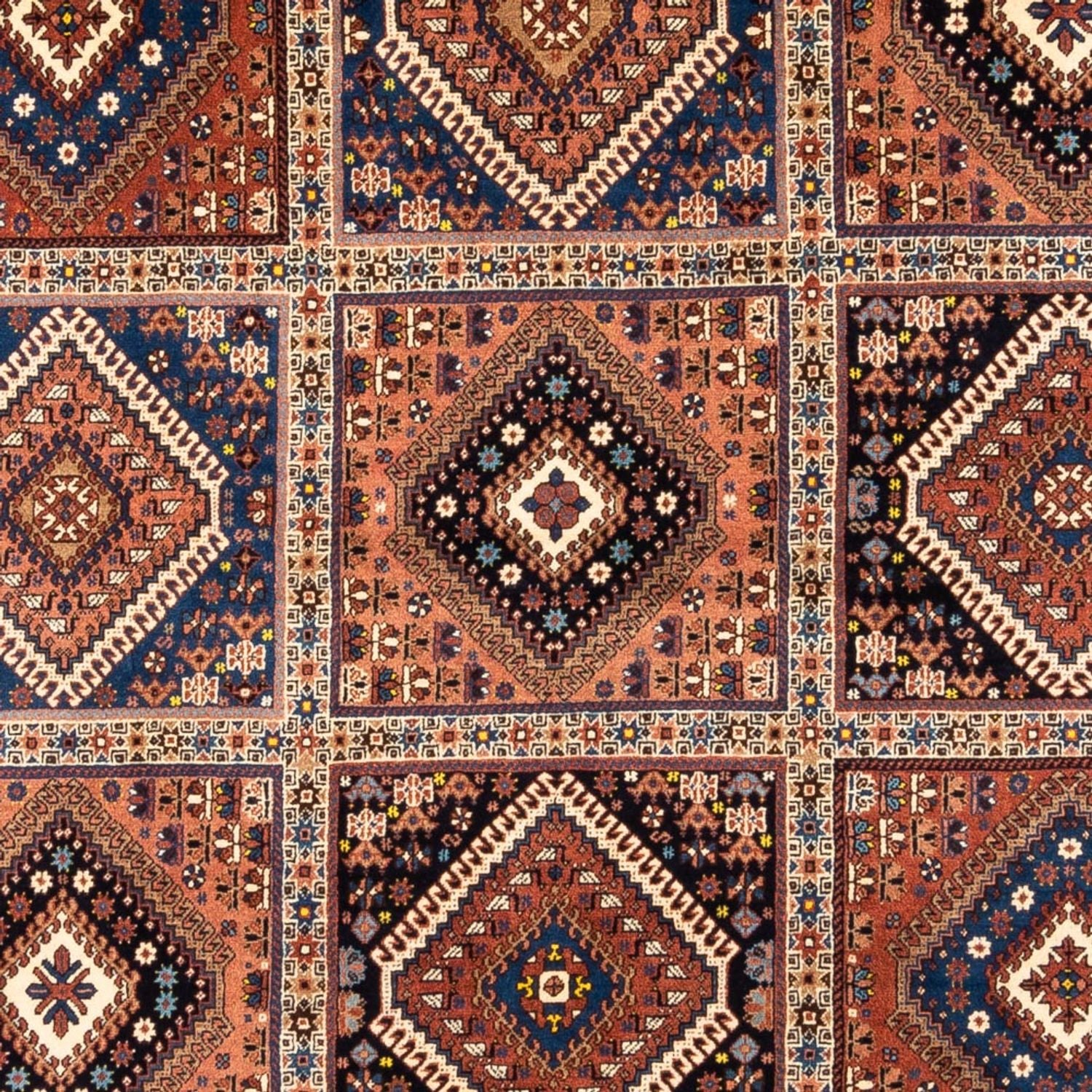 Persisk tæppe - Nomadisk - 305 x 205 cm - mørk beige