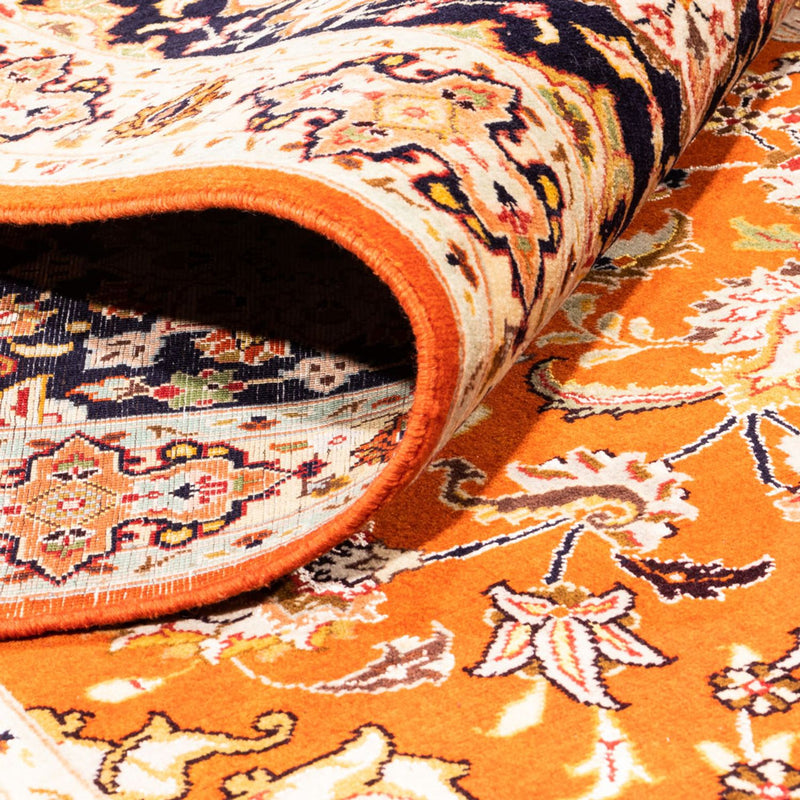 Persisk tæppe - Tabriz firkantet  - 253 x 249 cm - orange