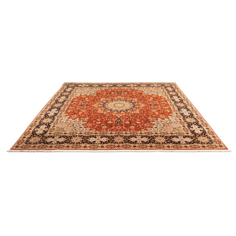 Persisk tæppe - Tabriz firkantet  - 253 x 249 cm - orange