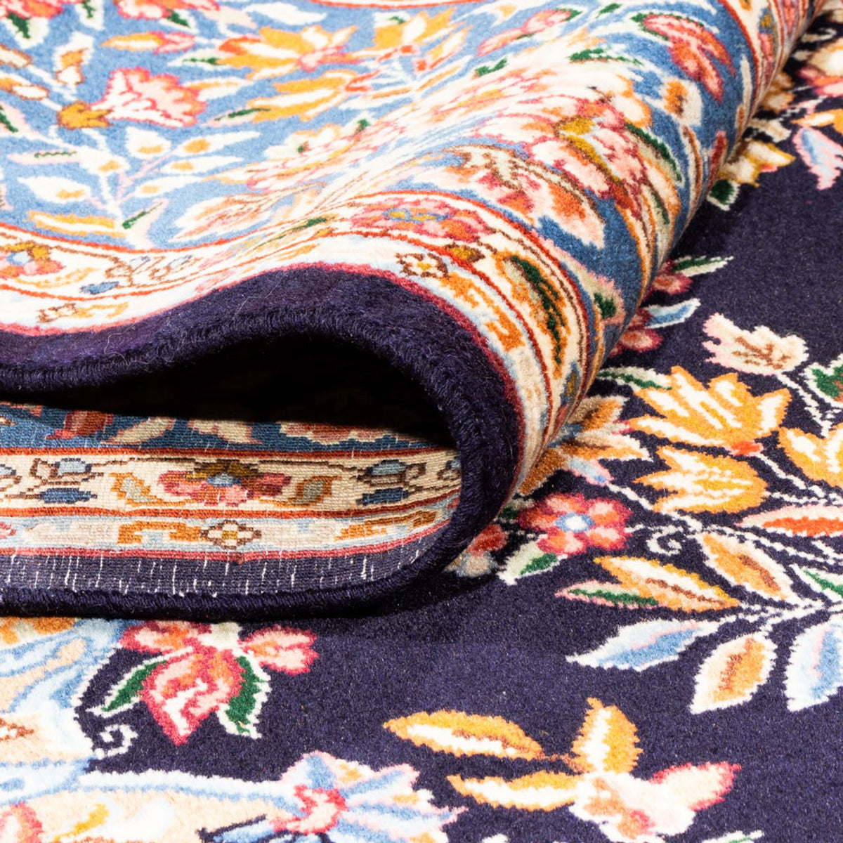 Persisk tæppe - Classic - 248 x 194 cm - mørkeblå